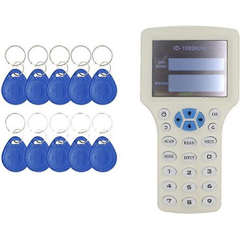 Tragbarer RFID-Kopierer/Duplikator, NFC-Lesegerät/Schreiber, IC-Vollstreifenidentifizierung mit USB-C