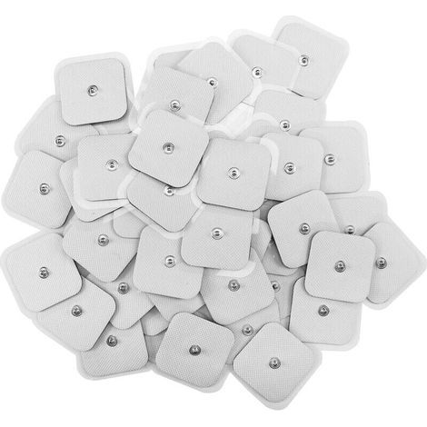 30 Pièces d'électrodes - Électrode tampon auto-adhésif - Électrode patchs pour TENS thérapie - Machines physiothérapie (1/5)