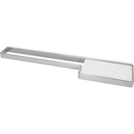 BELTRAN 10800 TURIN Toallero Con Bandeja 60 cm Cromo/Blanco - ref: 064-10800