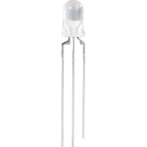 Vossloh Schwabe CQX 95 LED multicolore rouge, vert rond 5 mm 90 mcd, 70 mcd 60 ° 20 mA 2 V, 2.1 V Q63777 (1/4)