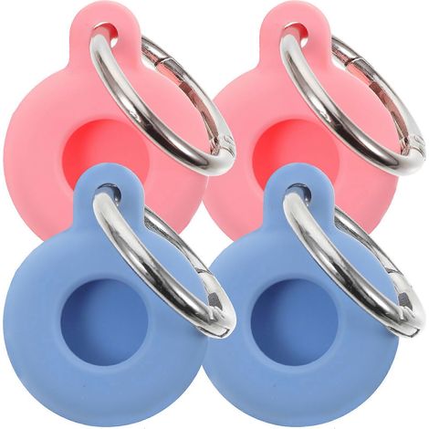 4er-Pack tragbare Schutzhüllen für Outdoor-Ortungsgeräte für Kinder, Anti-Verlust-Schutz, kompatibel mit Airtags-6.5X3.5X0.5CM (1/4)