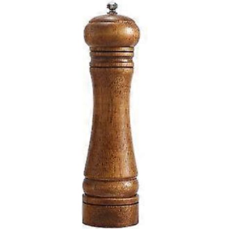 1 Moulin à poivre, mécanisme réglable, bois massif, finition chêne, acier inoxydable, cuisine (1/5)
