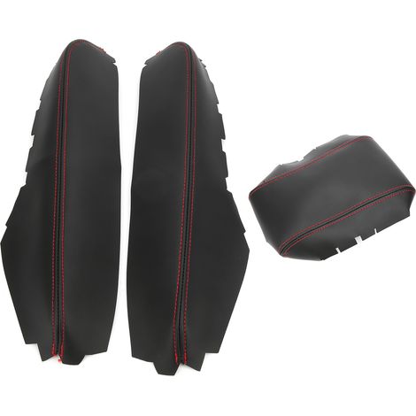 Set mit 3 Mittelarmlehnenkissen aus Kunstleder für Honda Civic 2016-2018 (1/5)