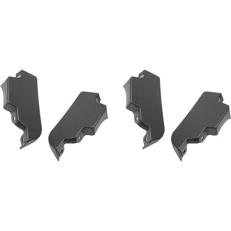Per 2X 59123-SC000 59123-SC010 parafango/smorzatore d'aria anteriore sinistro/destro, compatibile con Forester 2009-2013.