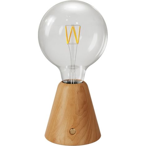 Lampe à main rechargeable Cabless01 avec ampoule globe G125 (1/5)