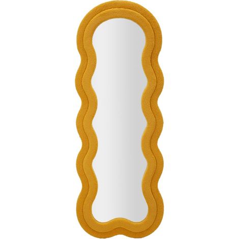 WALL MIRROR TEDDY MUSTARD CM 60X4X160 (1/5)