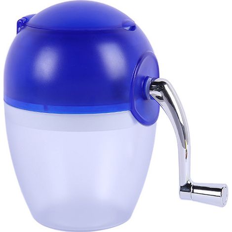 Broyeur à glace manuel, nouveau petit broyeur à glace manuel domestique, mini machine à glace pilée (1/5)