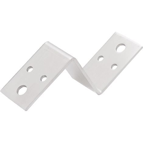 Connecteur d'angle en acier inoxydable forme de Z conçu pour (1/5)