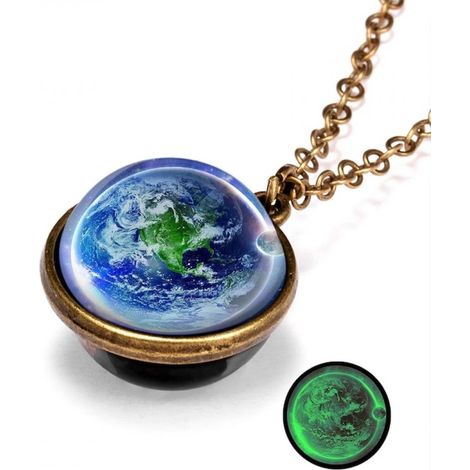 Glass Ball - Double-Sided Shatter-Resistant Sealed Ornament - For Noël Décoration Intérieure Étagère Fenêtre Bureau - 2 Cm - 1 Pièce (1/5)