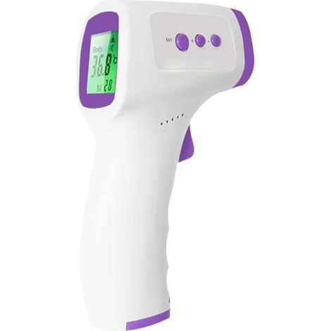 Berührungsloses Infrarot-Thermometer für den Heimgebrauch, tragbar, schnelle Messung, Mini-Thermometer mit Stirntemperaturpistole. (1/5)