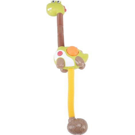 Jouet de bain pour bébé : pommeau de douche en forme de dinosaure avec ventouse pour baignoire et douche d'enfants (1/5)