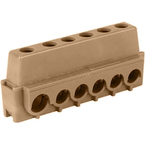Bornier Phase Marron-5X25mm²+1X35mm² (F713372)
