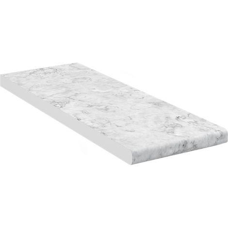 Plan de travail cuisine R-Line, blanc/marbre, 20 cm, Vicco