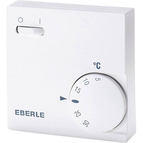 eberle RTR-E 6763 termostato elettronico bianco preciso