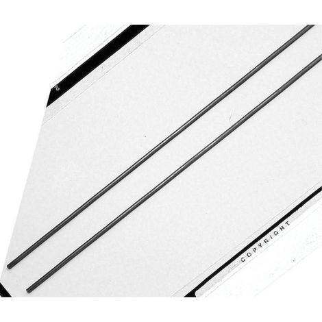 Bosch Professionnal 2 609 200 145 - Tige de guidage 10 x 800 mm (paquet de 2) (1/2)