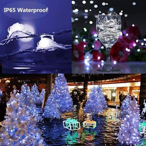 Guirlande Lumineuse - Noname - Lot de 2 - 100 LED - Solaire - Étanche - 8 Modes (1/4)