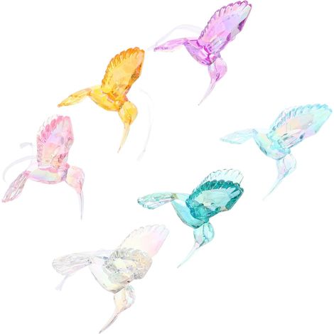 und vielseitig verwendbarer Anhänger aus Acryl mit Kolibri