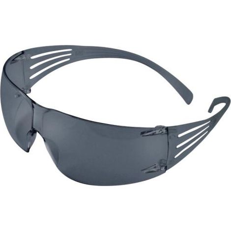 Lunettes Secure Fit 202, AS/AF, PC, gris teinté (1/2)