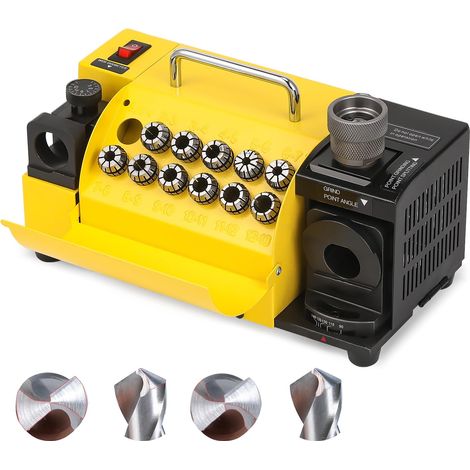 MR-13B Meuleuse de précision pour affûteuse de forets portative Affûteuse de rectifieuses d'angle, plage de meulage: ф3-ф13 (220V, CBN (pour HSS)) (1/5)
