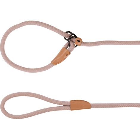 Laisse anti traction Malibu Taupe 170 cm pour chiot - Flamingo (1/2)