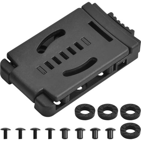 Attache Couteau de Ceinture, Camping Multifonctionnel Couteau K Gaine Fourreau Pince, Pince de Ceinture de Camping pour Couteau Kydex Gaine Holster Plein Air Outil Chasse Camping Randonnée (1/5)