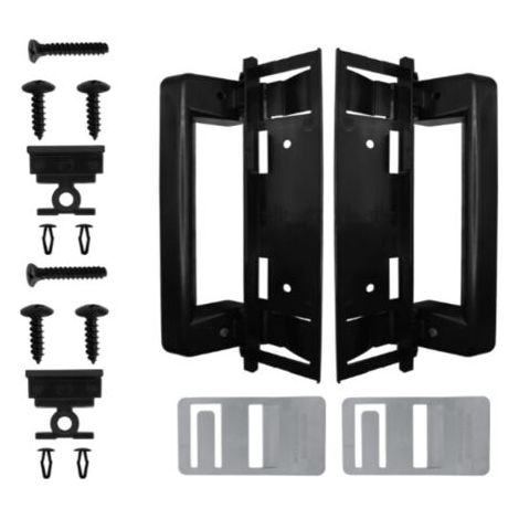 Kit de Remplacement de Poignée de Porte pour Réfrigérateur de Camping-Car 3316882900 – Support de Poignée Noir (1/5)