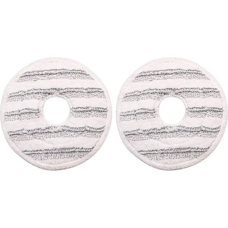 Lot de 2 têtes de vadrouille de Rechange pour Spin and Clean Mop Recharge de vadrouille en Microfibre Lavable pour Le Nettoyage des sols (1/5)