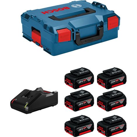 Power Set BOSCH (6 x 5,0 Ah + GAL18V-40 + L-Boxx 136) (1/4)