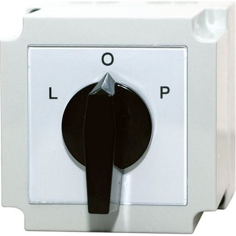 Interruttore a camme L-0-P 3P 40A in alloggiamento 4G40-11-PK R214 63-840309-041