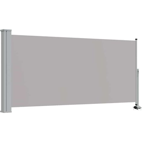 Maison Exclusive - Tenda da Sole Laterale Retrattile 120 x 300 cm Grigia