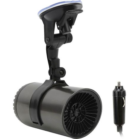 Chauffage de voiture 2 en 1, modes chauffage et refroidissement, 12 V, 150 W, rotatif à 180°, dégivreur et désembueur pour véhicules. (1/4)