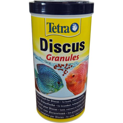 Discus granulés 300 g - 1 litre nourriture pour les discus et grand poissons d'ornement - Tetra