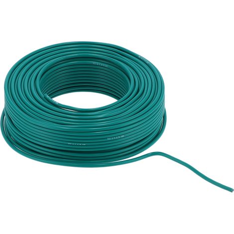 Câble PVC 7 conducteurs cuivre, fil isolé de remplacement électronique 100m, BVV-1x10, AC300V (1/5)