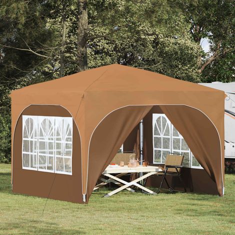 Teenpull – Pop-up Partyzelt 290 x 290 x 245 cm Beige (1/5)