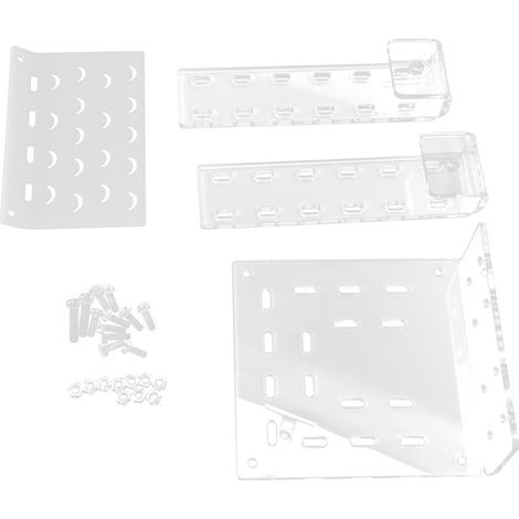 Plate-forme Pour Tortues - Plate-forme De Repos En Acrylique Transparente Pour Aquarium - Adaptateur Réglable Pour Paroi D'Aquarium - 1 Pièce (1/5)