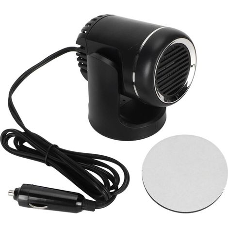 Chauffage de voiture 2 en 1 12 V 120 W, ventilateur de chauffage et de refroidissement rapide, rotatif et portable, avec prise allume-cigare (1/4)