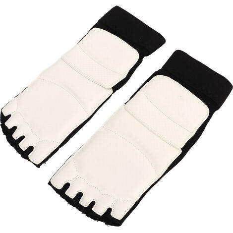 Protège-pieds de Taekwondo (TKD) pour entraînement et combat, gants de protection pour le cou-de-pied, taille L. (1/5)