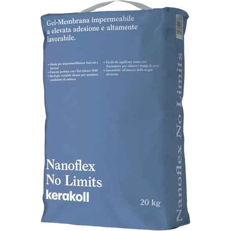 MEMBRANA IMPERMEABILIZANTE 'NANOFLEX NO LIMITS' KERAKOLL 20