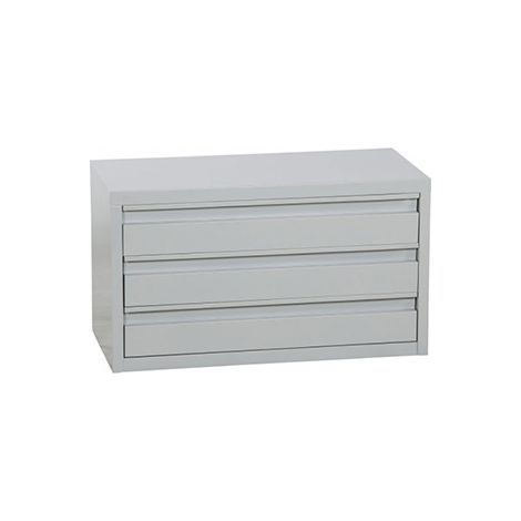 Caisson 3 tiroirs - Gris - 4091071224