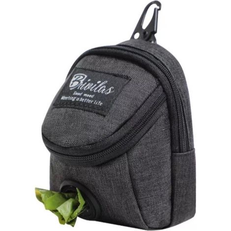 Sac à friandises pour chien avec distributeur de sacs à déjections canines Rouleau de sacs à déjections canines offert (1/3)