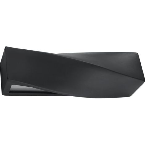 Wandleuchte Keramik 42 cm breit Up Down Wandlampe indirekte Beleuchtung E27 (1/5)