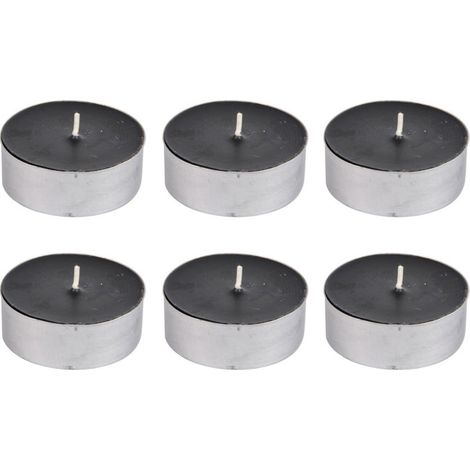 Lot de 6 Bougies Chauffe-Plat "Essentiel" 5,5cm Bois de Cèdre (1/3)