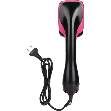 Sèche-cheveux portable 2 en 1 à air chaud avec peigne intégré, utilisable sur cheveux secs ou humides. Outil de coiffure double usage. Prise UE 220 V. (1/5)