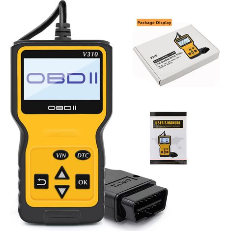 OBD2 lecteur de code V310 CAR Diagnostic Tool appareil de diagnostic pour voitures (1/2)