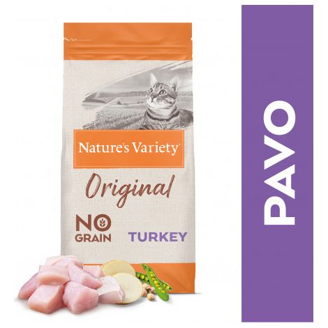 Nature's Variety No Grain Sterilized Pavo para Gatos - Comida para Gato Adulto Esterilizado