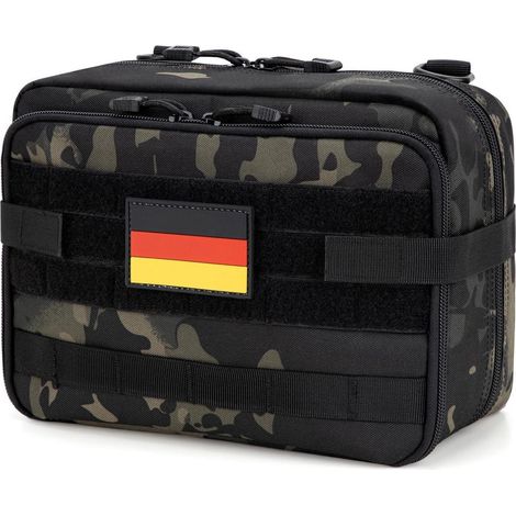 Sac tactique Molle grand, étanche, nylon 900D, sac banane EDC