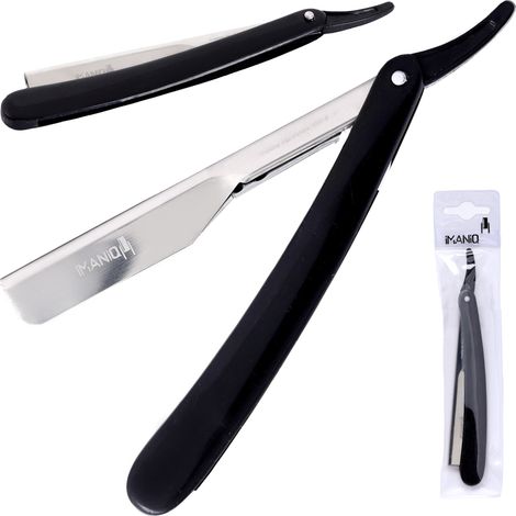 Juego de maquinilla de afeitar Suti para barba, cuchilla + estuche (1/5)