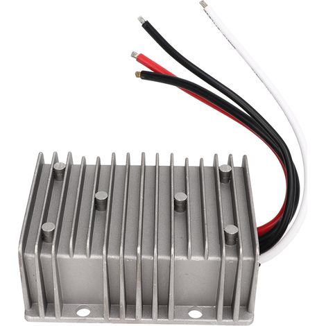 Régulateur de tension abaisseur DC 8V-36V à 13.8V 20A 276W, convertisseur buck-boost automatique pour voiturette de golf, bateau et voiture (1/5)