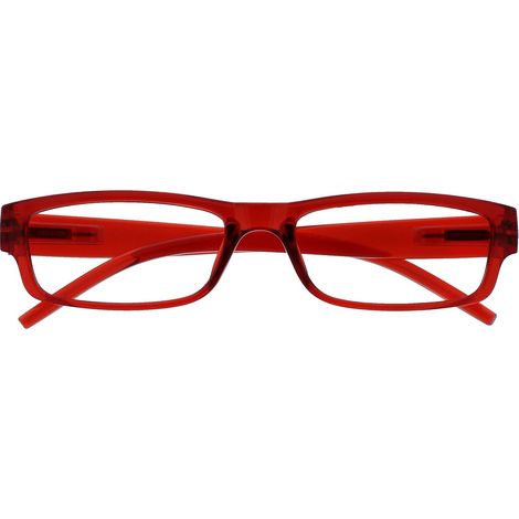 Lunettes de lecture - 1 paire - Rouge - Force +1,00 - Unisexe - Intérieur (1/5)