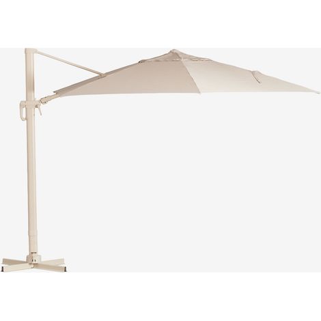 Parasole 290 cm in tessuto e alluminio Cannes SKLUM (1/5)